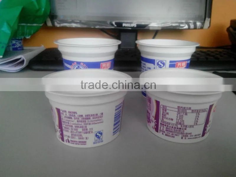 customized disposable plastic cup and seal film