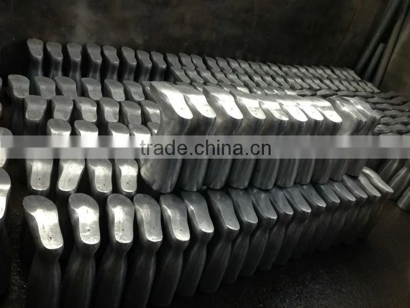 Aluminum last for chest wader