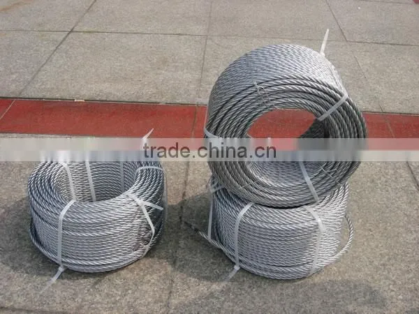 Hot Dipped Steel Wire Rope, Bundle Package