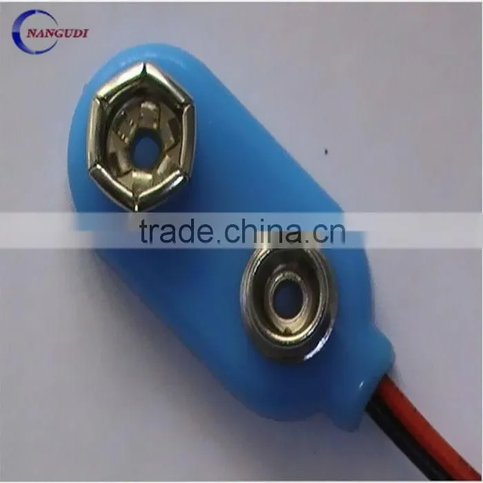 type I/T soft rubber 9V/12V/18V/27V plastic snap connectors