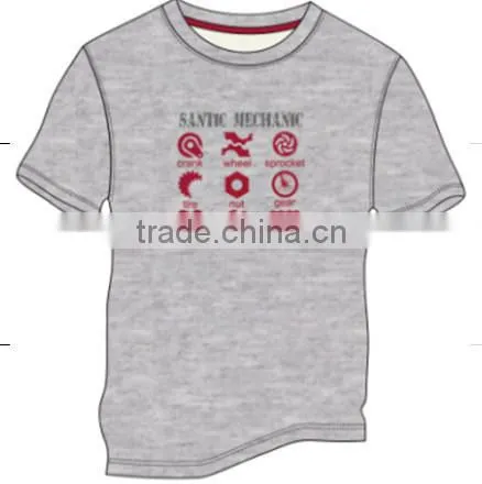 100% polyester dry fit fashion short sleeve custom mens running t shirt in stock