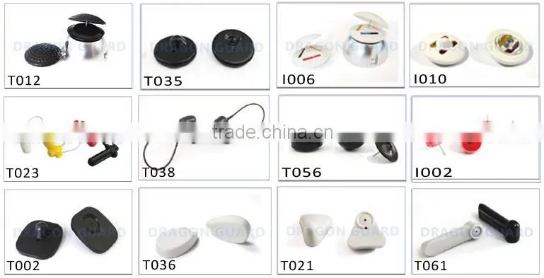 Anti-theft clothing security tags