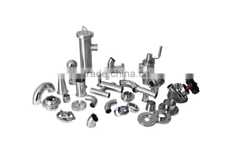 Factory price Stainless steel sanitary pipe fittings ISO9008:2001/3A