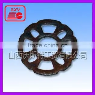 Scaffolding system, scaffolding parts steel scaffolding ledger end flange YP-09