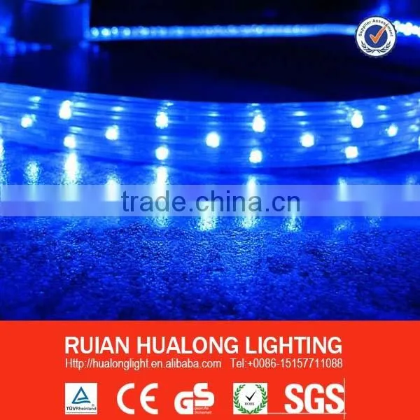 36led /m LED rope light 220V Europe standard LED rope light round 2/3 wires waterproof IP65