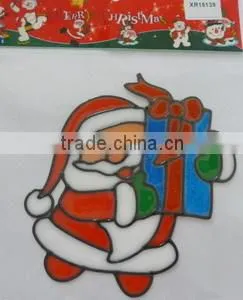 Plastic Arts and Crafts , new christmas door and window sticker