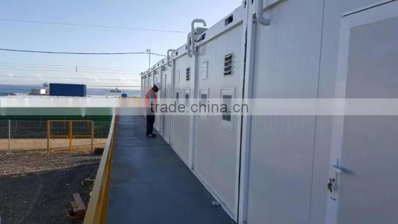 site camp prefab movable made in china container house