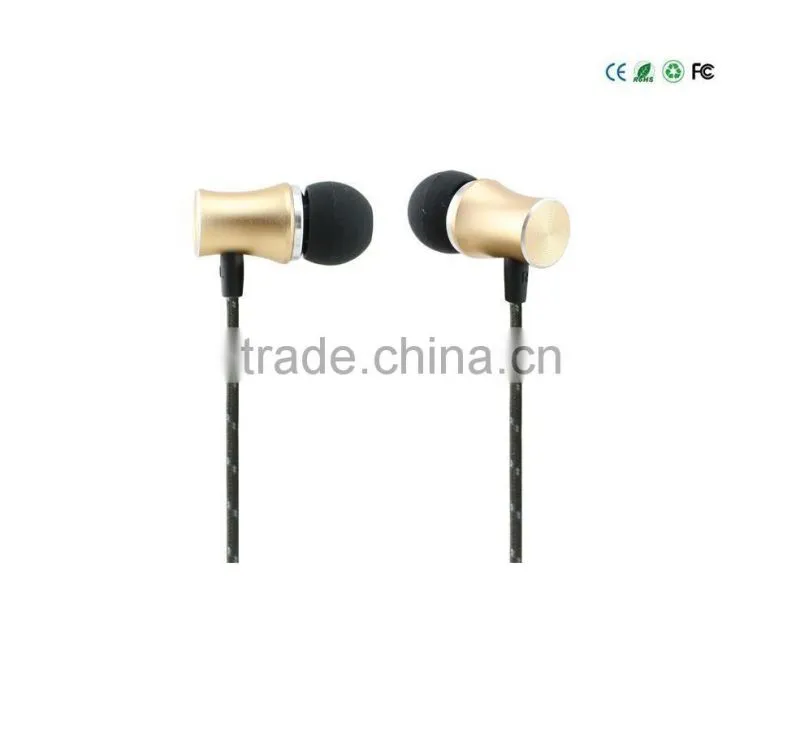 Matel In Earphone Mono Stereo Handfree mp3