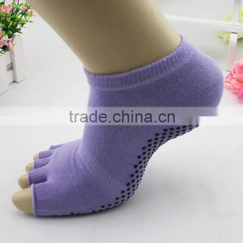 Various Colors Custom Anti Slip Yoga Socks