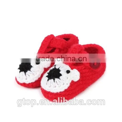 Wholesale Baby Handmade Crochet Shoes Supplier for 1-10 months old S-0007
