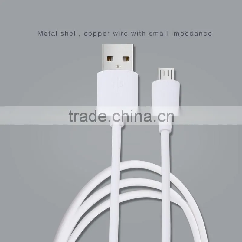 Wholesale Fast Data Transmit Charging micro Round USB data cable For Iphone