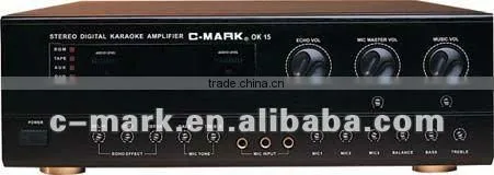 C-MARK Karaoke system mixer amplifier OK15