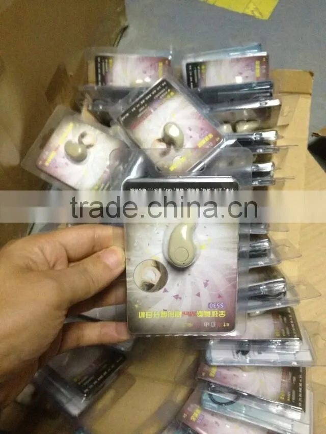 Factory Wholesale Cheapest Price Bluetooth Earphone S530 Walkie Talkie with Bluetooth Headset