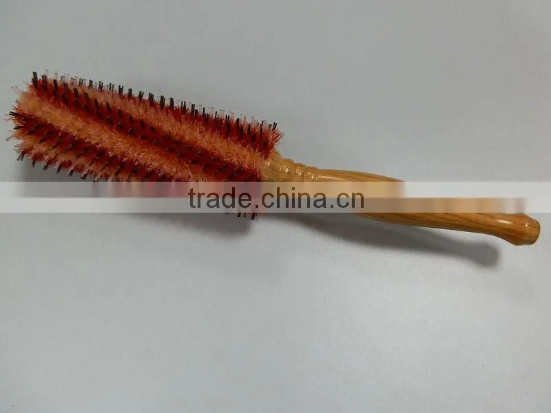 Wooden bristle hair Brush