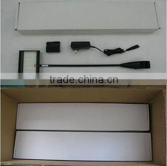 long arm light LED trade show light, LED gooseneck light, LED spotlight 1600-1800Lm 24W DC18-24V.