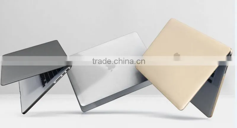 1.0 mm thin design PC case for MacBook 12/13/15 inch case, High precise case for macbook 12/13/15 inch