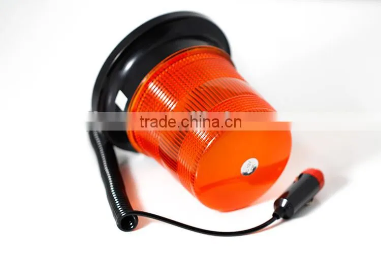 Auto Led Flashing Warning Light Amber Emergency Lights 12V 30W for All Cars