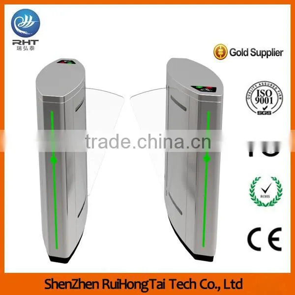 Data Backup/Ticket Counter Turnstile,Optical Flap Barrier Turnstile Gate for Subway