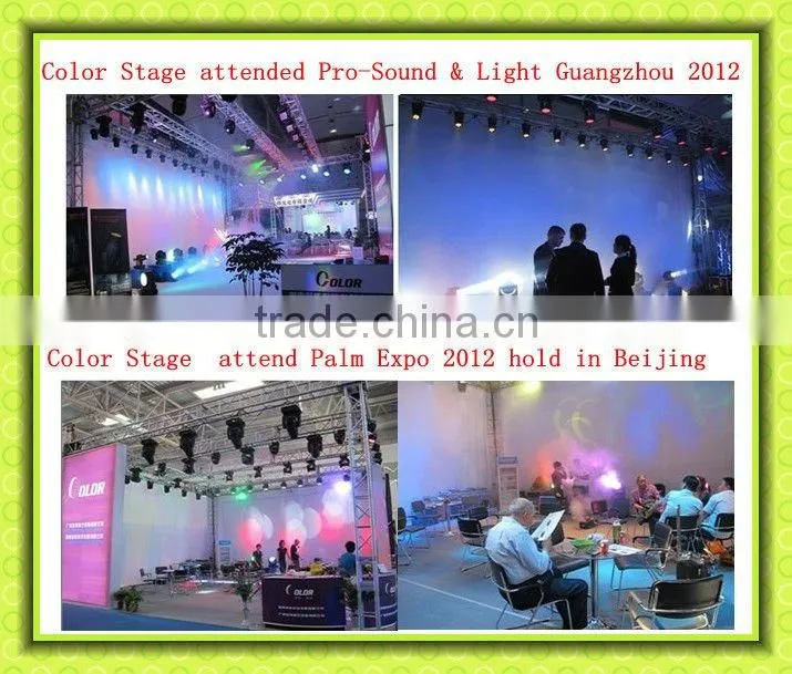 7*3W RGB tricolor led mini par stage lights with barn door