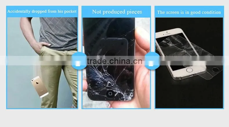 Top quality 0.3mm tempered glass screen protector reviews for HTC 526