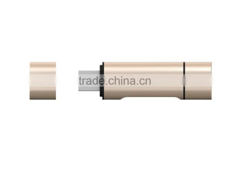 USB-C USB-A Micro USB 3 in 1 TF SD OTG Card Reader