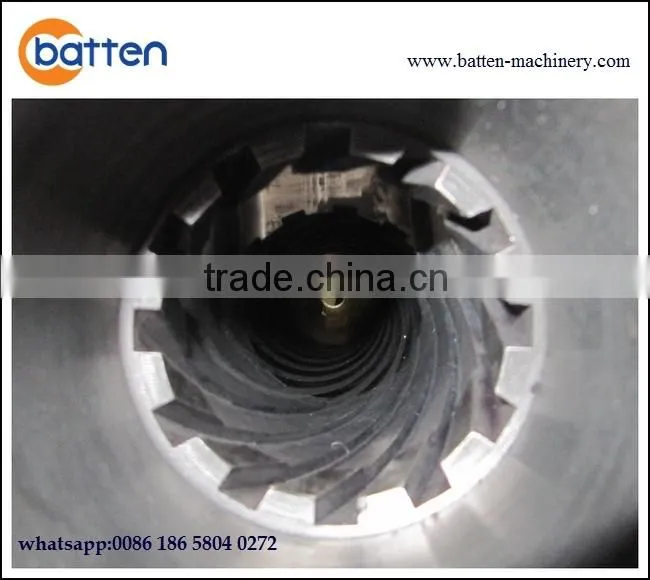 HDPE pipe plastic extrusion line screw barrel