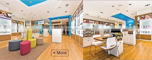 Customized fashion modern retail sunglass shop display