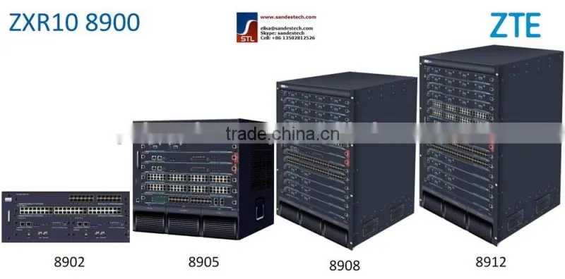 syyra① ZTE Switch ZXR10 8900 Series Terabit MPLS Routing Switch RS-8902
