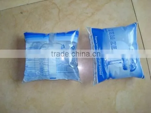 pouch/sachet/plastic bag water filling machine