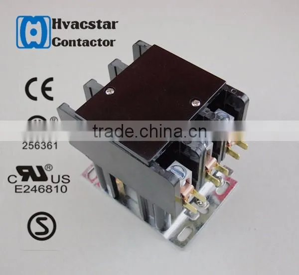 UL Listed definite purpose general purpose cotactor magnetic electrical contactors/AC contactor (3 Poles 40A 24V )