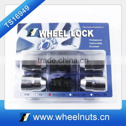36mm length wheel lug wheel hub lock