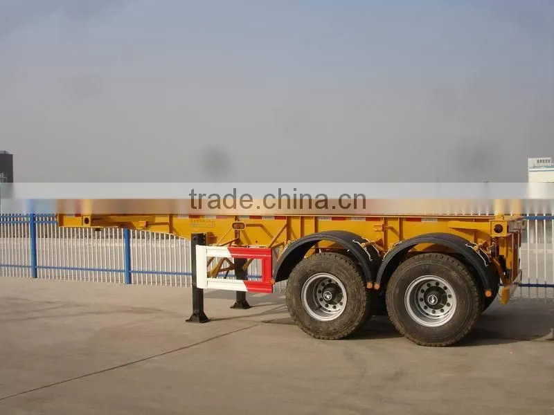 Hot sale 40ft /20ft skeletal container semi trailer