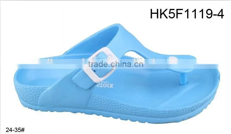 2016 hot disign eva slipper flip flop with many colors