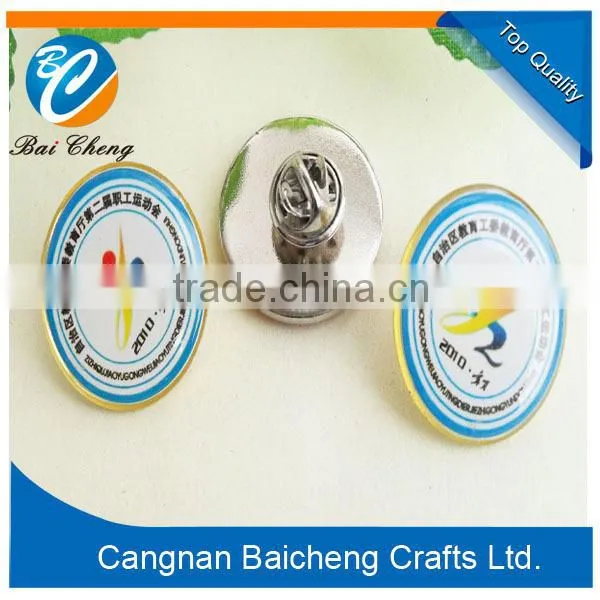 Customized soft enamel metal lapel pins badge