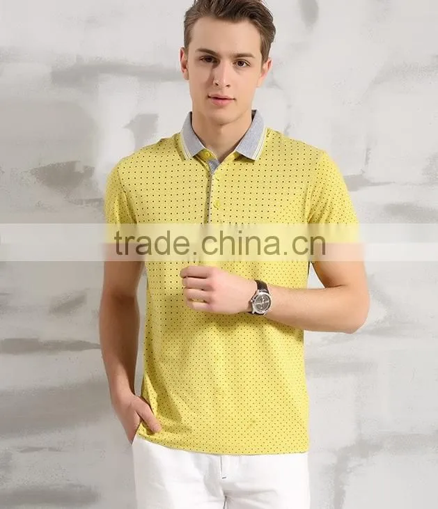 men customized t-shirts leather long sleeve casual t-shirt with print plain sport polo t shirt for men