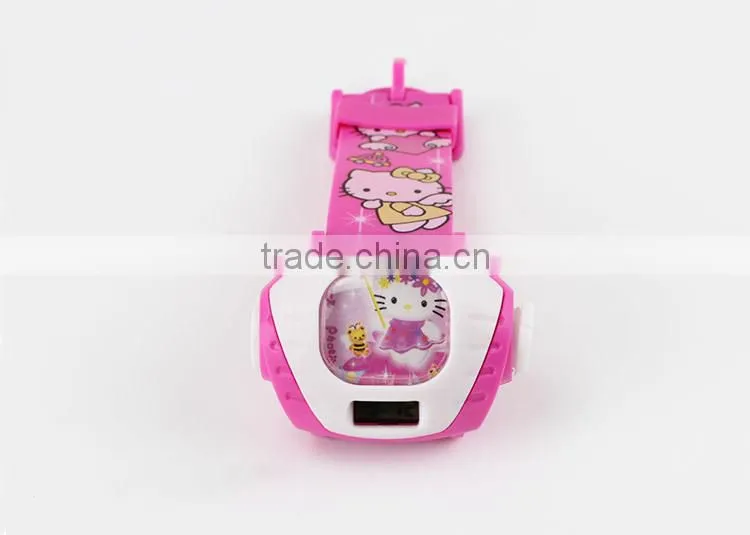 Latest Digital Kids Projector Watches Silicone Cartoon Watch