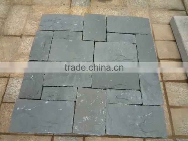 wholesale from china natural Black basalt stone for outdoor playground