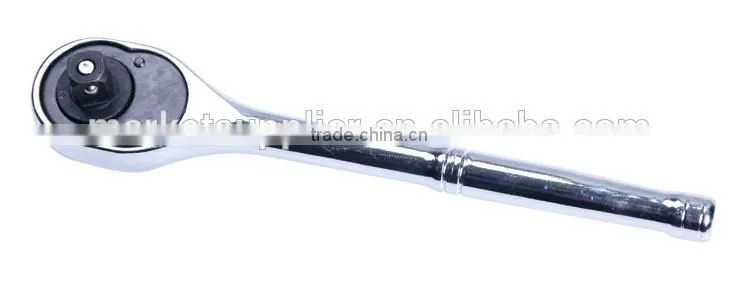 24gears ratchet wrench mirror polished with steel handle