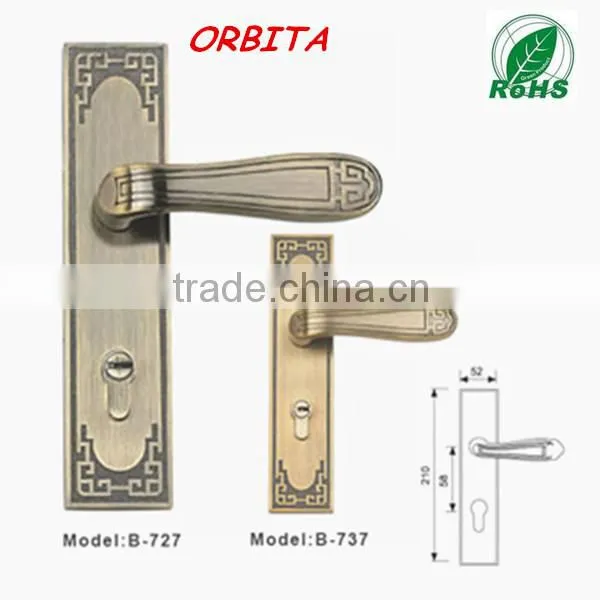 B 939 antique bathroom door lock with high quality