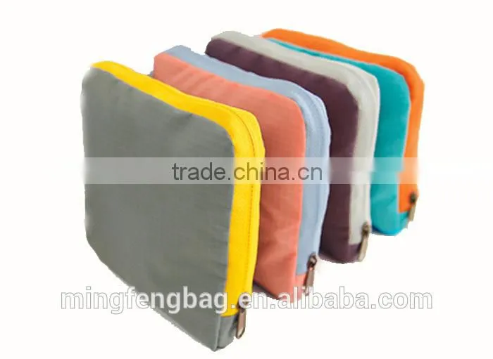Custom Fashionable Nylon Folding Sling Shoulder Shopping Storage Bag