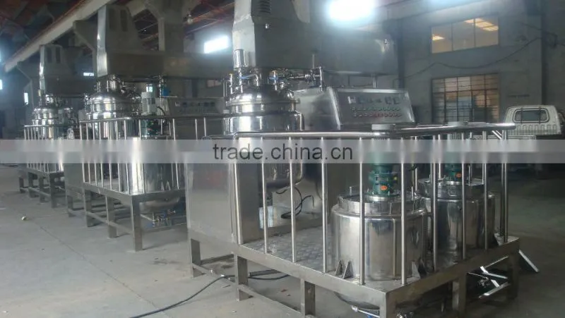 Shaving Cream Stainless Steel Vacuum Emulsifying Mixer