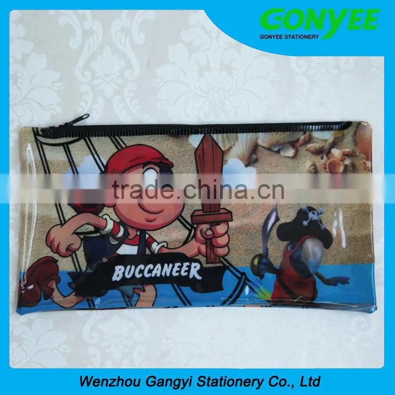 high quality tuff extra strong PVC zip lock bag, document bag, waterproof pen bag