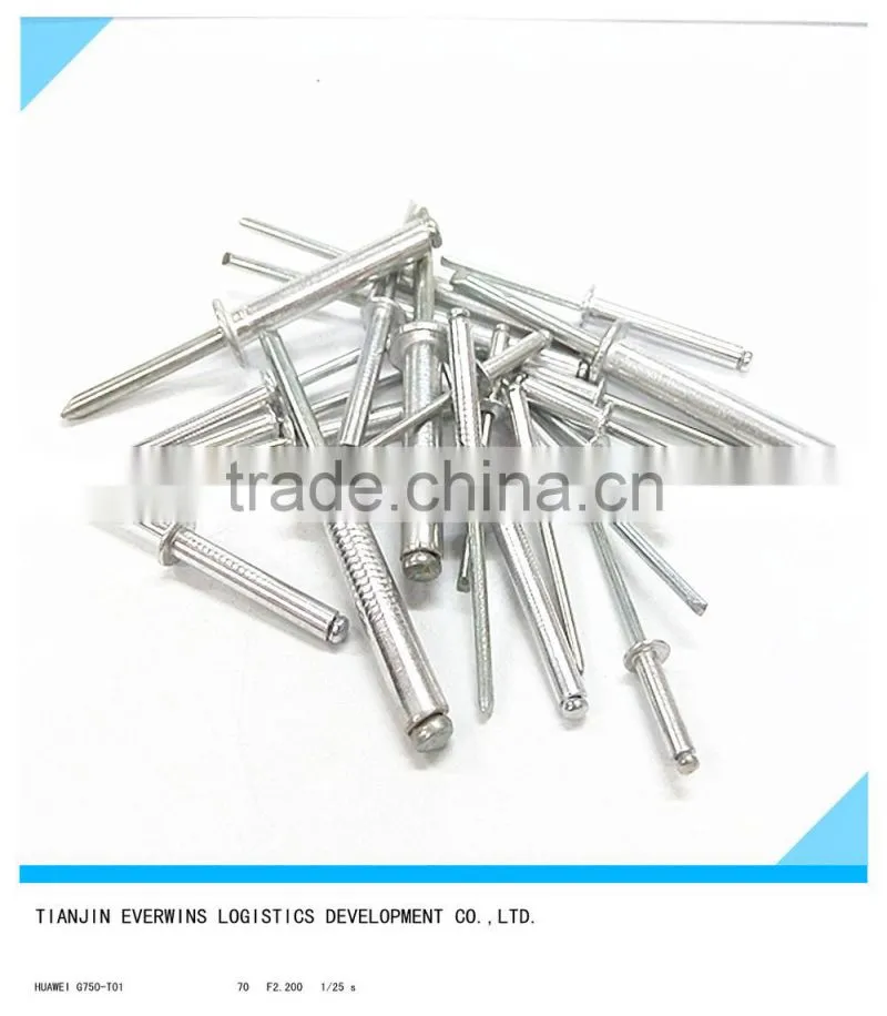 Countersunk head Aluminium Blind rivets