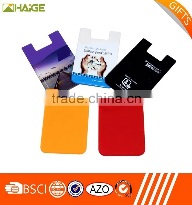 Professional custom print mobile card holder