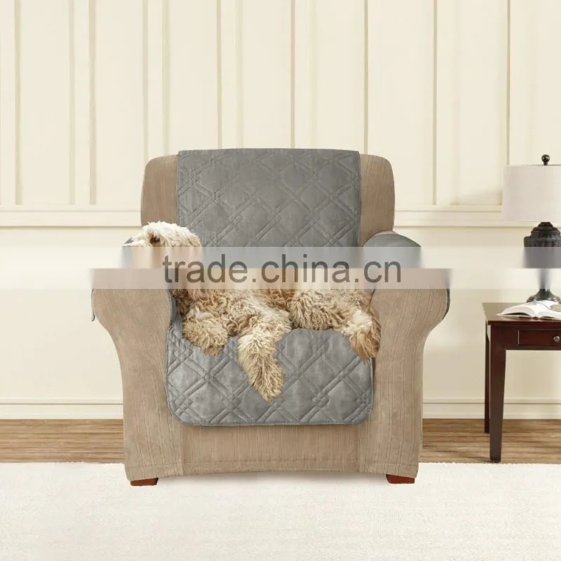 Reversible Water Repellent Pet Children Sofa Armchair Protector Cover (452502)
