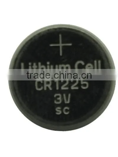 3V CR1225 battery lithium 50mah button cell bulk sale
