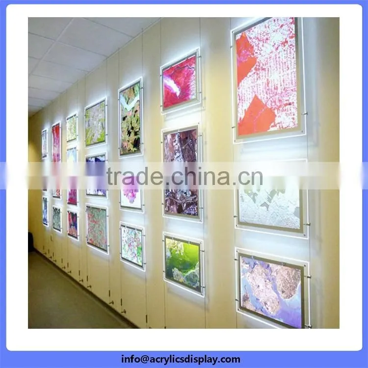New coming Best sell acrylic led light box crystal
