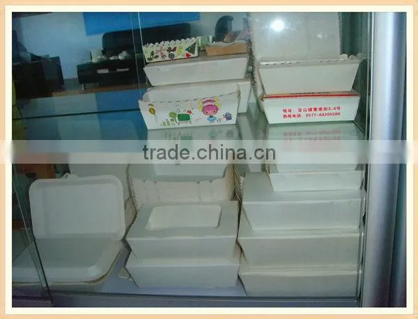 disposable lunch box machine , paper meal box forming machine
