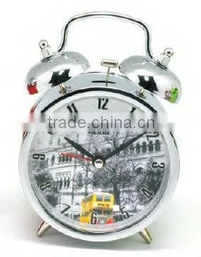 Twin Bell Clock