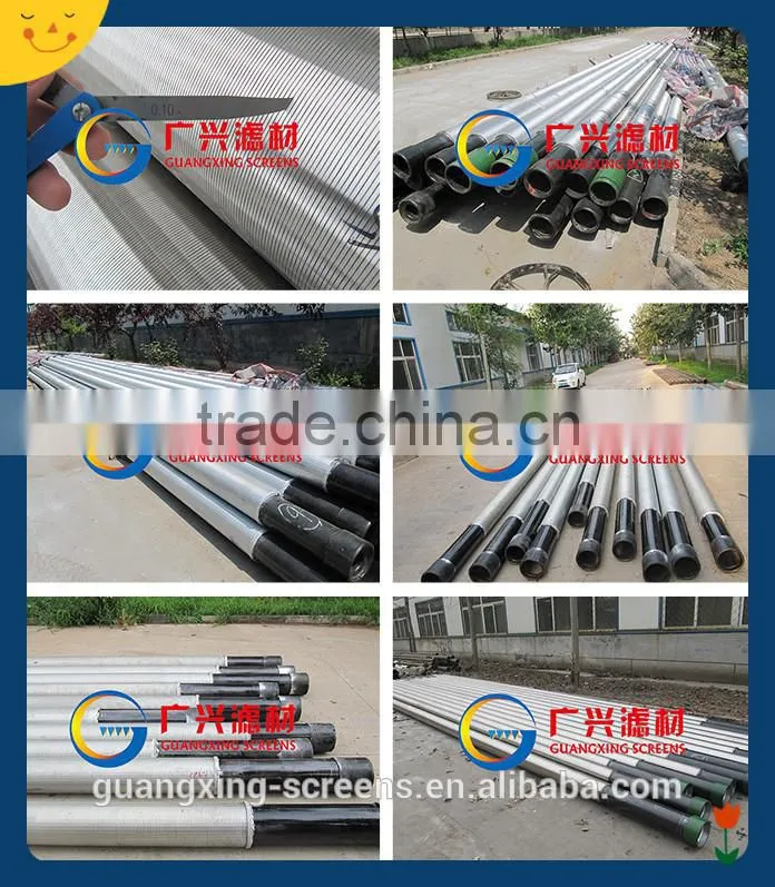 Slip-on wire wrap pipe base screens for oil well drilling sand free screen